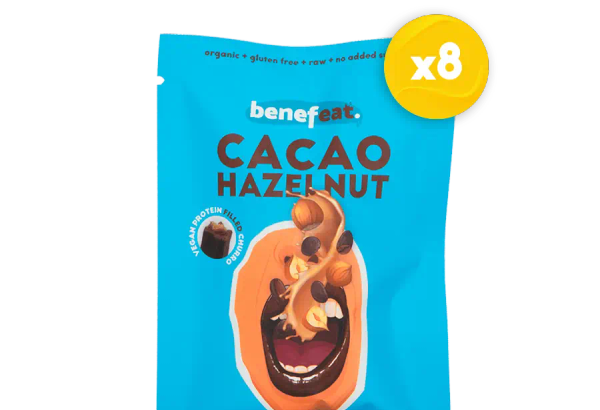 Churro de cacau com recheio de avelã
