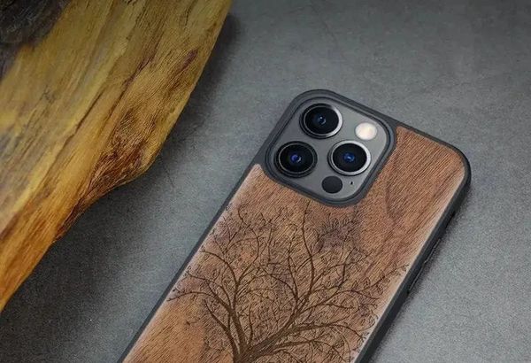 Coque iPhone Bois Nature Minimaliste