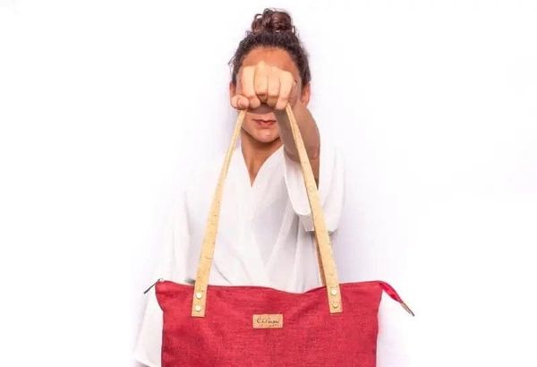 Sac Totebag Liège Luana Fermeture Éclair