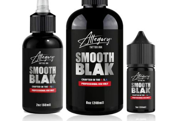 Allegory Ink Smooth Blak 8oz