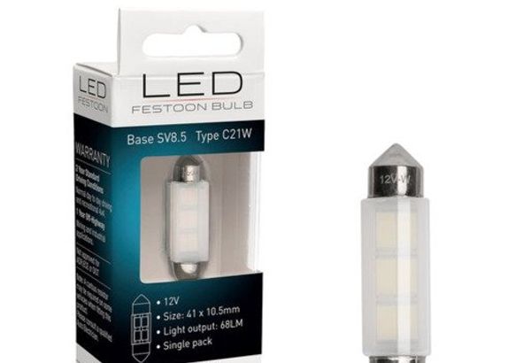JW Speaker LED Festoon (41x10.5) Festoon 12V 6000K 68lm…