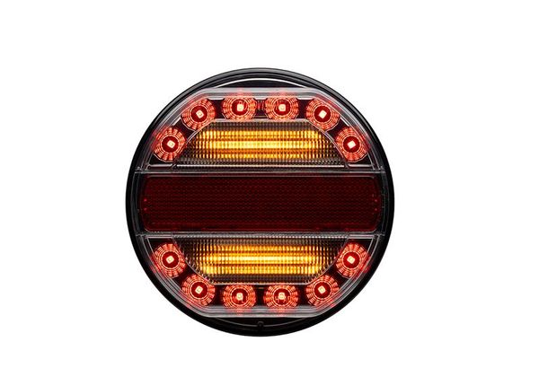 LED Rear Combination Lamp 10-30V Stop/Tail/Ind/Ref 125x32mm