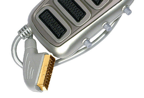 SLX 3 Way Scart Selector Switch Box