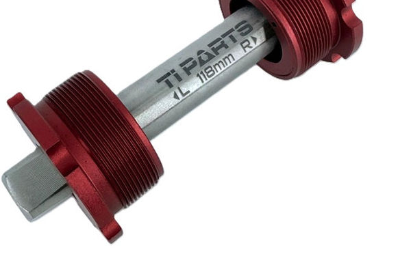 Tiparts Ti Bottom Bracket Ceramic Zero for A/C/P line - Red