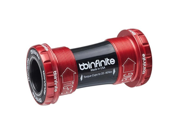 BBInfinite BB24 Ceramic Bottom Bracket - Red