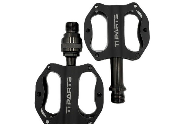 Tiparts QR Mini Pedals Lightweight C/P/T line - Black