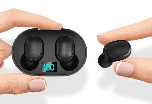 Fone Sem Fio Bluetooth TreinoLed - Preto