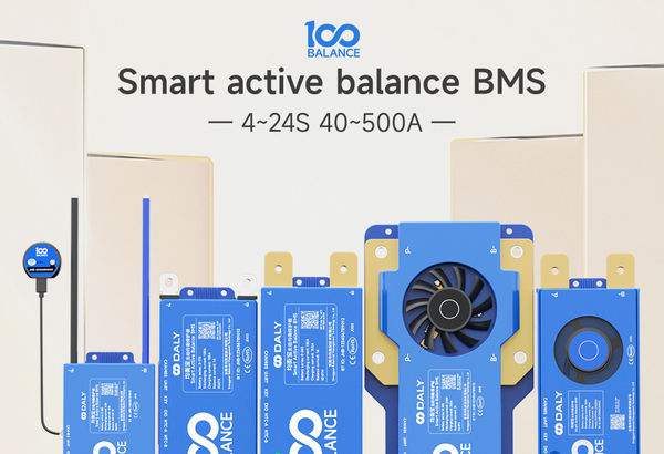 40A to 500A 4S-24S Smart active balance BMS with Bluetooth -…