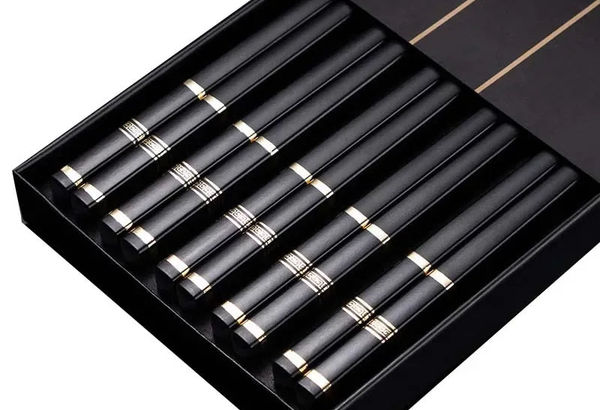 High Quality Japanese Non-Slip Chopsticks - Black HHY