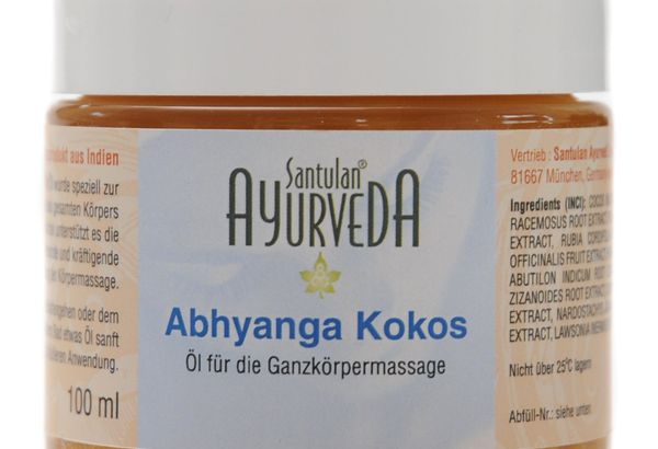 Abhyanga Kokosnussöl, 100 ml