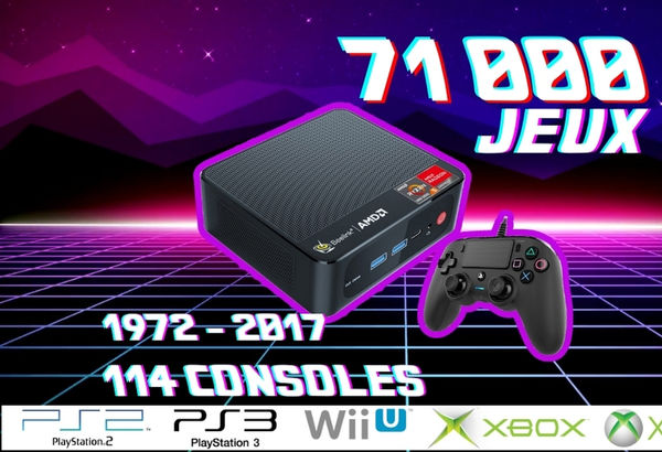 Console Retrobox 4 Premium – 71 000 Jeux Inclus