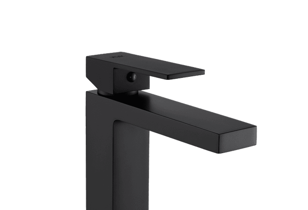 Bateria umywalkowa niska Ars – Czarna