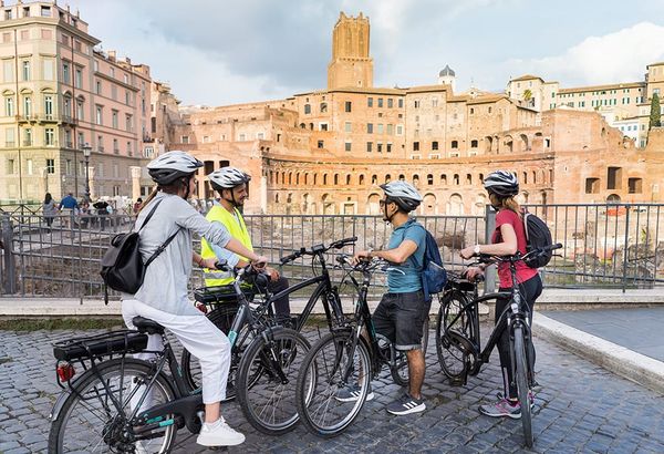 Rome City Centre Unique Electric Bike Tour