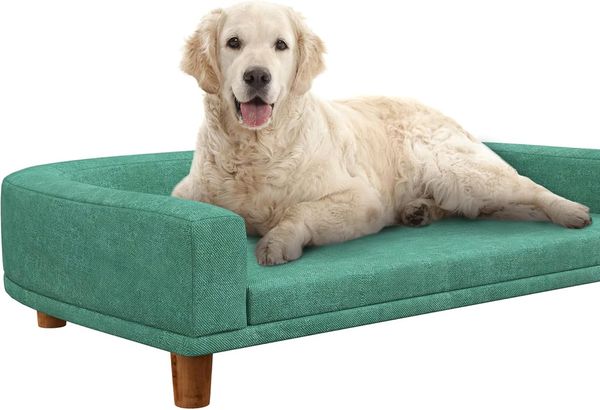 Dog Sofa Couch, Pet Bed with Comfortable Luxury Cushion,…