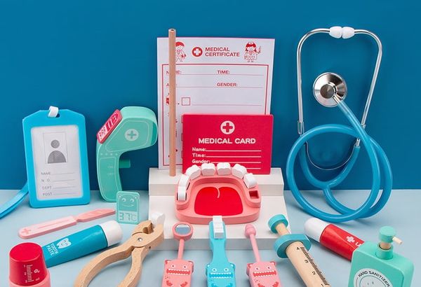 RUseeN Dentist Kit for Kids, 36Pcs Doctor Kit for Toddlers,…