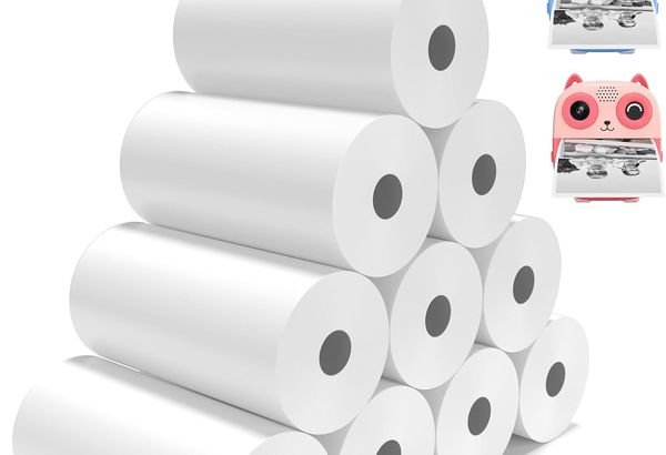 Kids Camera Instant Print Paper, 10 Rolls Kids Camera Paper…