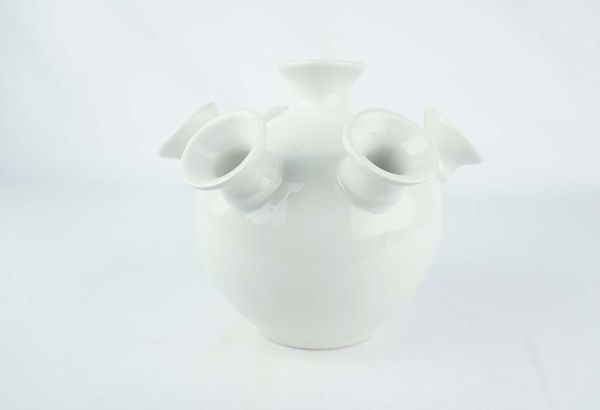White Tulipvase