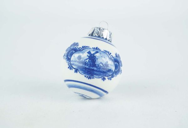 Small Ornament with Blue Landscape