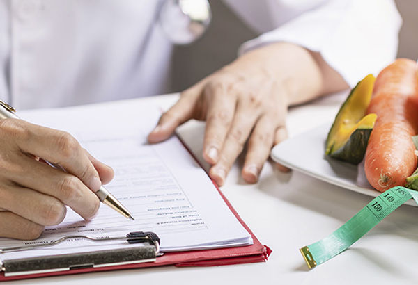 Consulta de nutrición personalizada