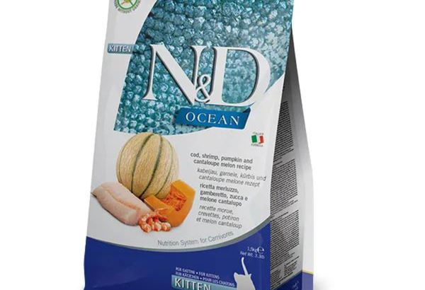 N&D Ocean Cat Cod, Pumpkin & Cantaloupe Melon Kitten 1.5kg