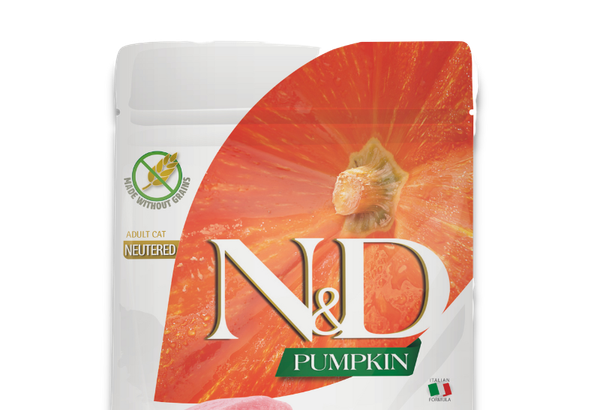 N&D Pumpkin Cat Neutered Lamb, Pumpkin & Blueberry Adult…