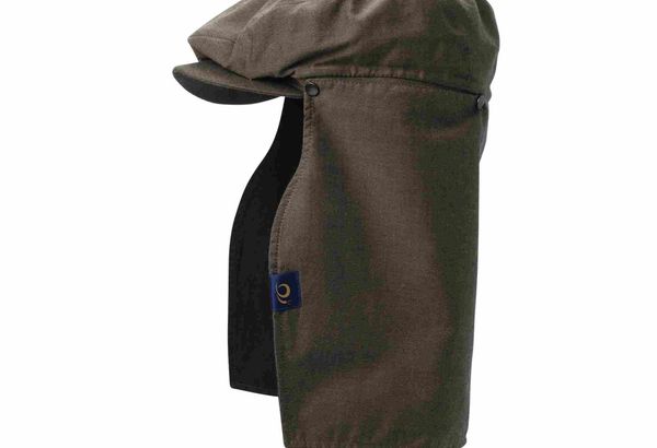 Casquettes anti-ondes avec couvre nuque détachable