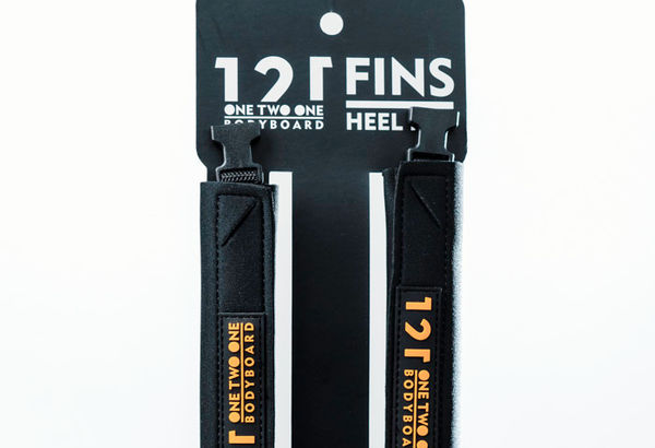 Heel Pad Fin Black