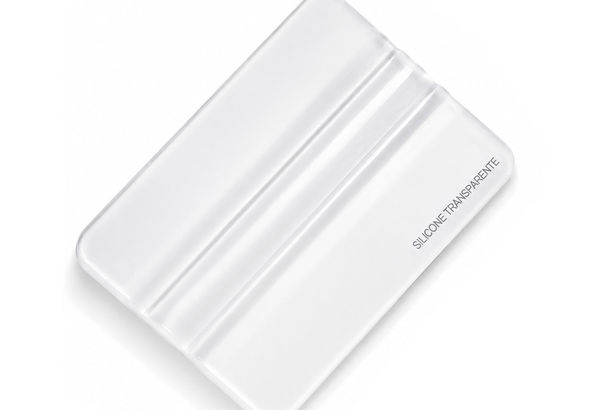 ESPATULA RETANGULAR SILICONE TRANSPARENTE EXFAK – 502043