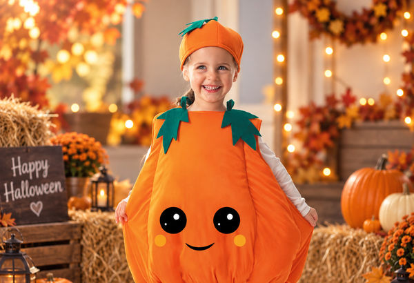 Costume Mini Citrouille