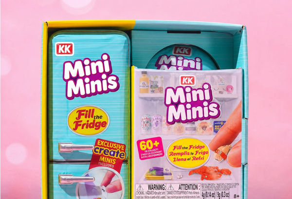 K K Mini Mini: Encha a Geladeira – Conjunto de Brinquedos…