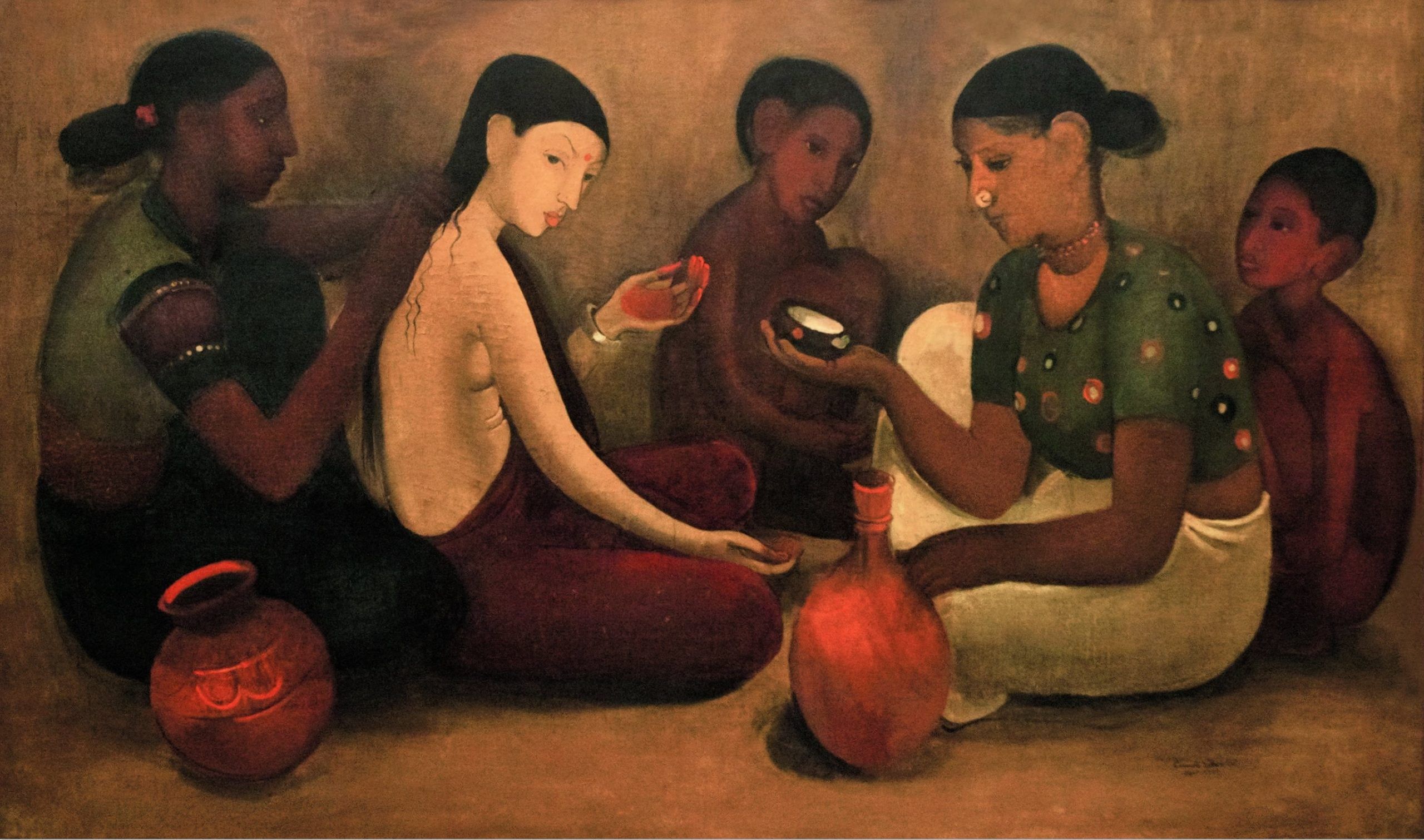 Amrita Sher Gill Paintings