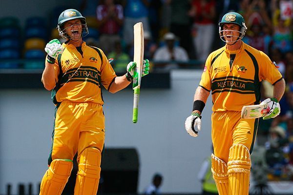 Adam Gilchrist-Matthey Hayden