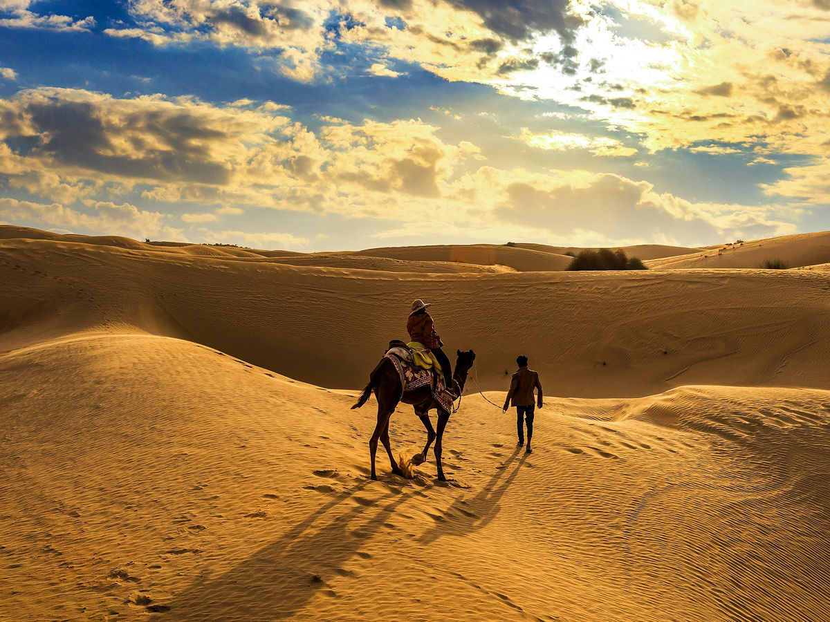 The Thar Desert in India