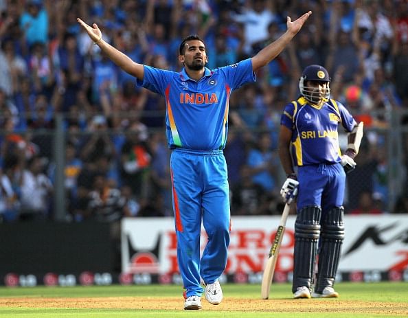 Zaheer Khan Against Shree Lanka