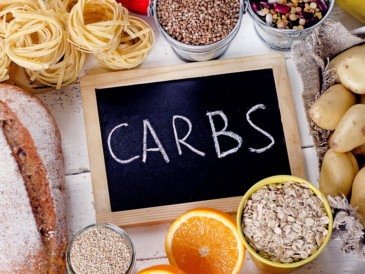 carbs written on board