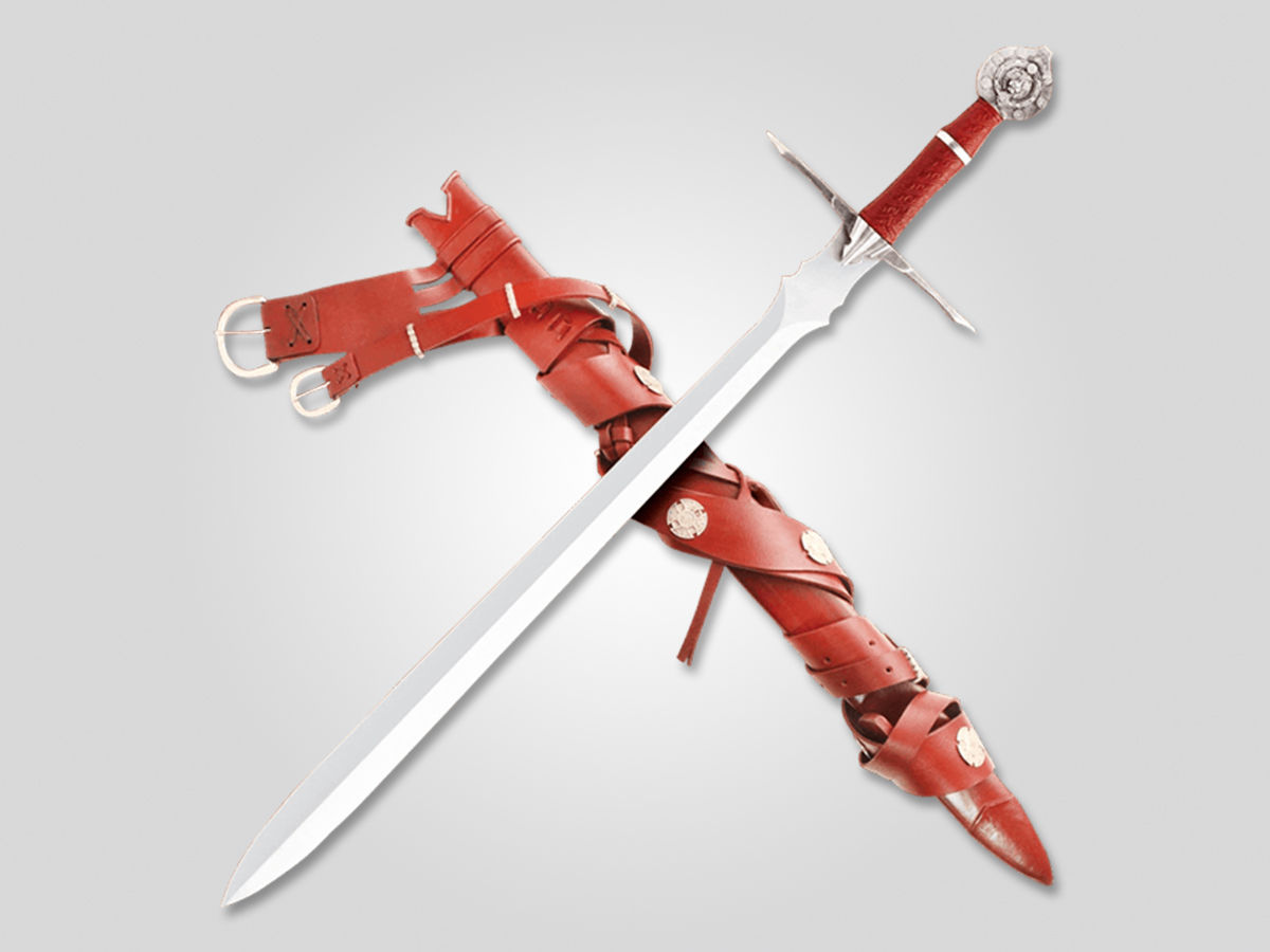 the drundal with red sheath