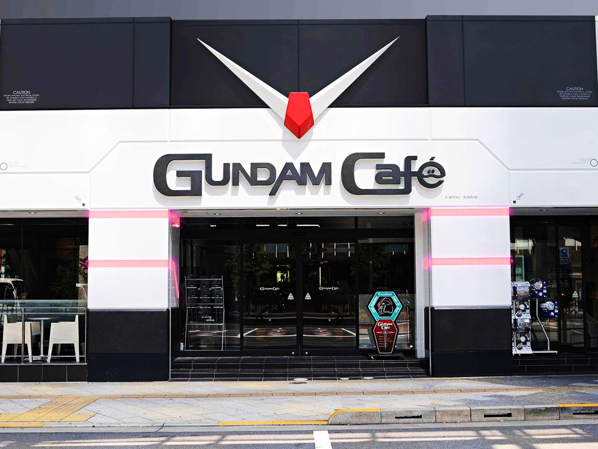 gundam cafe in osaka 