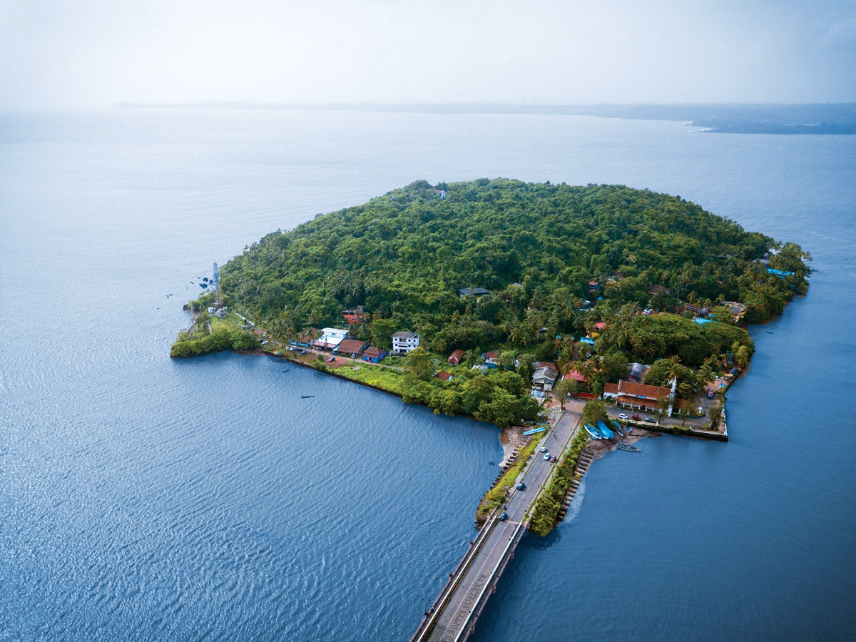 Aerial View of Divar Island