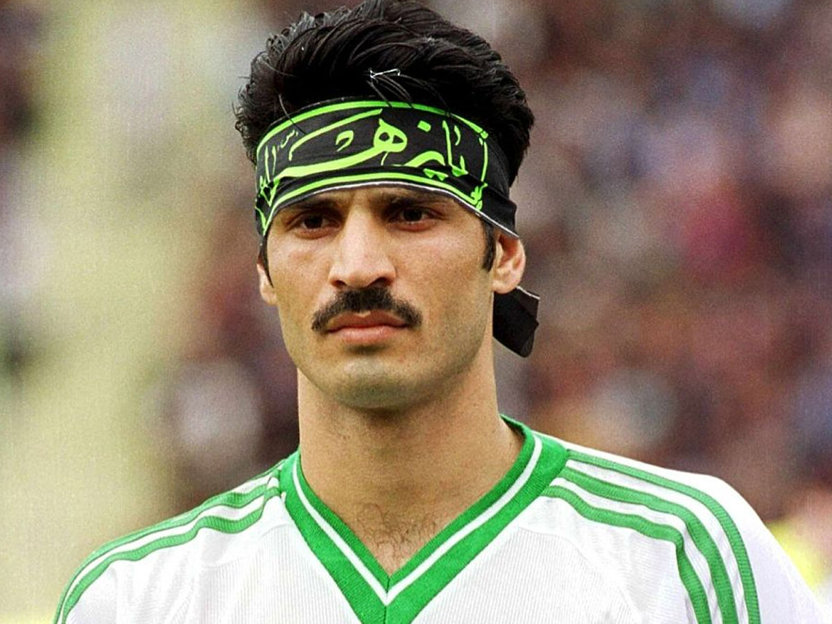 Ali Daei from Iran
