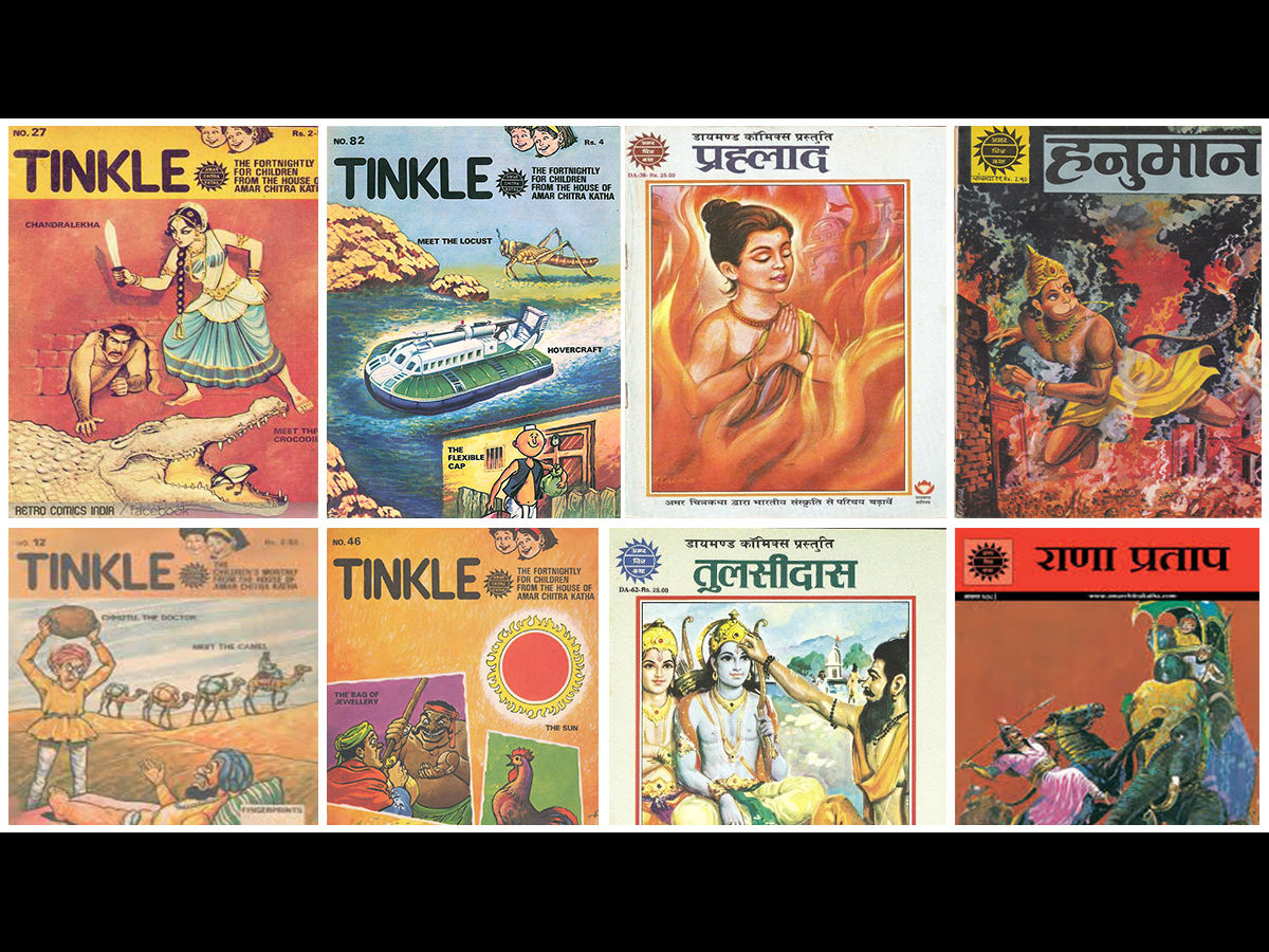 The culture of India through comics