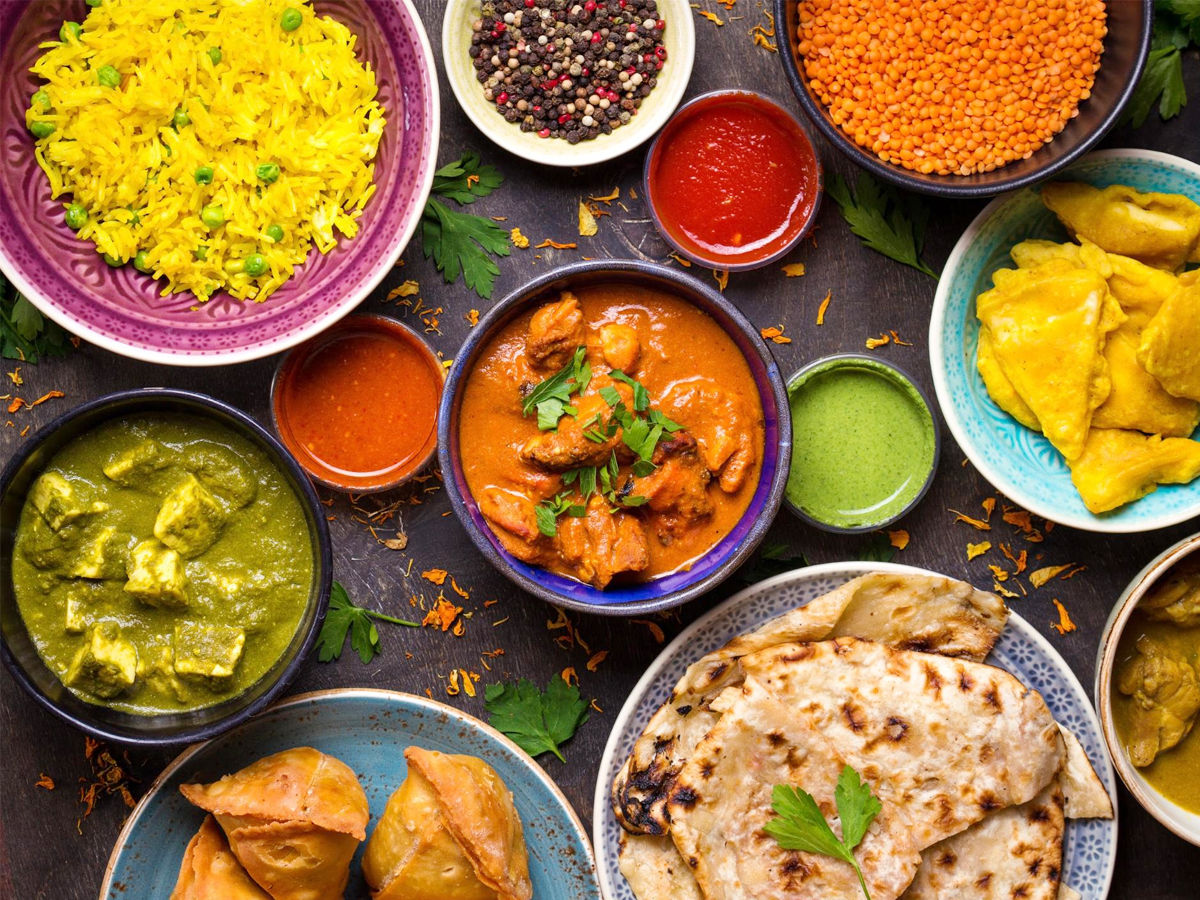 try more than 50 types of food around India 
