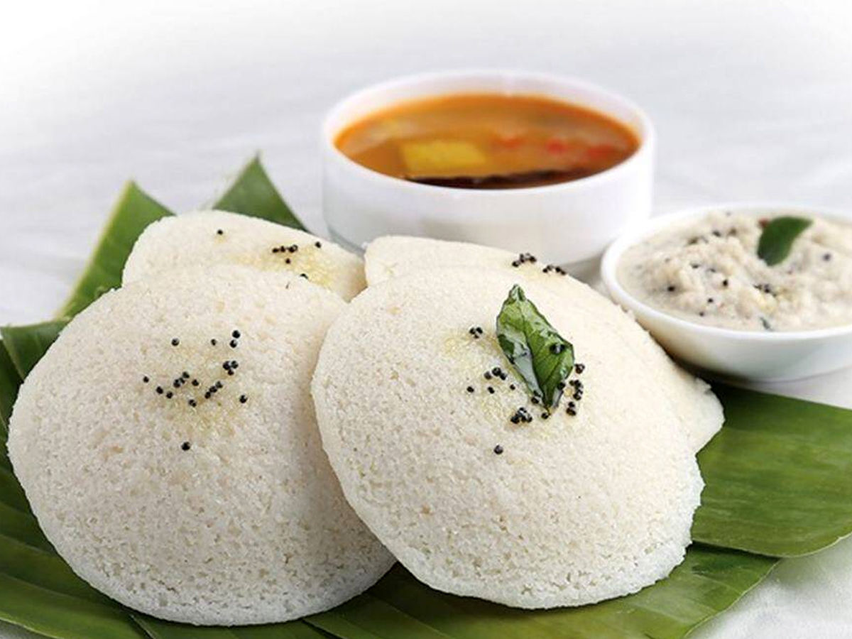 Idli the south indian dish and their national breakfast 