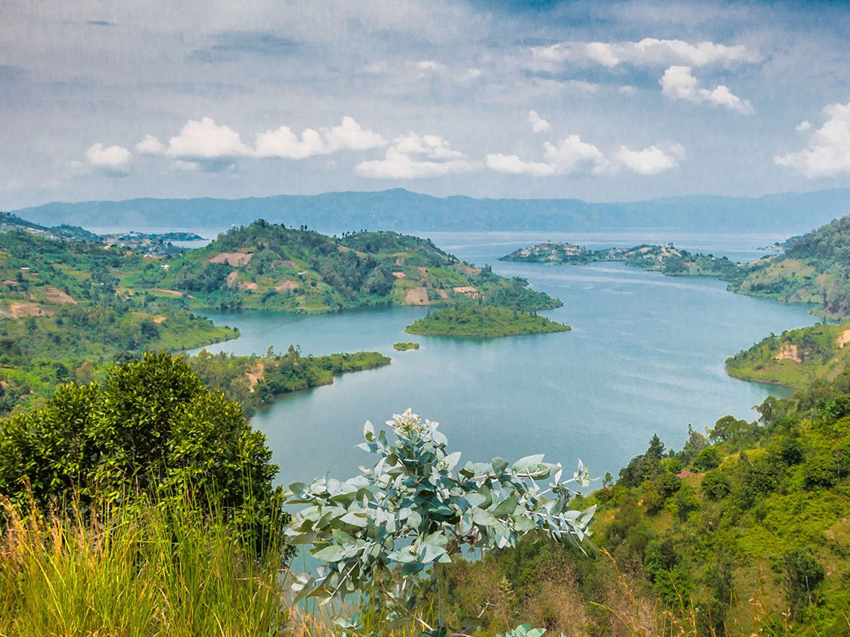 Lake Kivu in Rwanda 