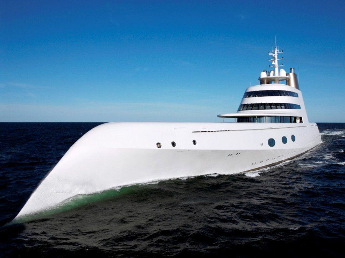 This yacht has the longest hood