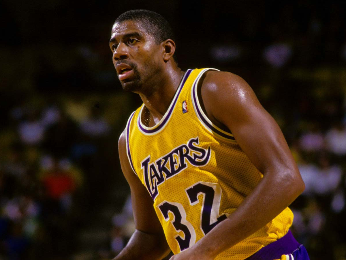 The magician of the court Magic Johnson