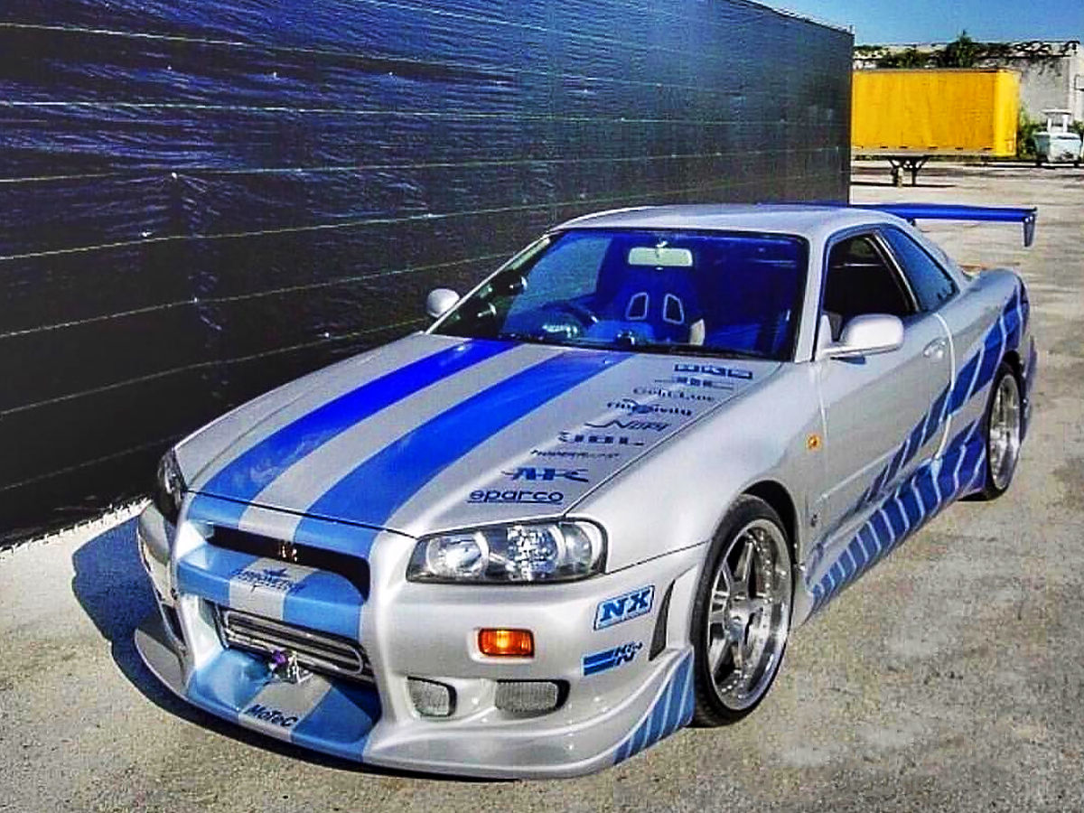 Nissan Skyline GTR r34 Форсаж 2