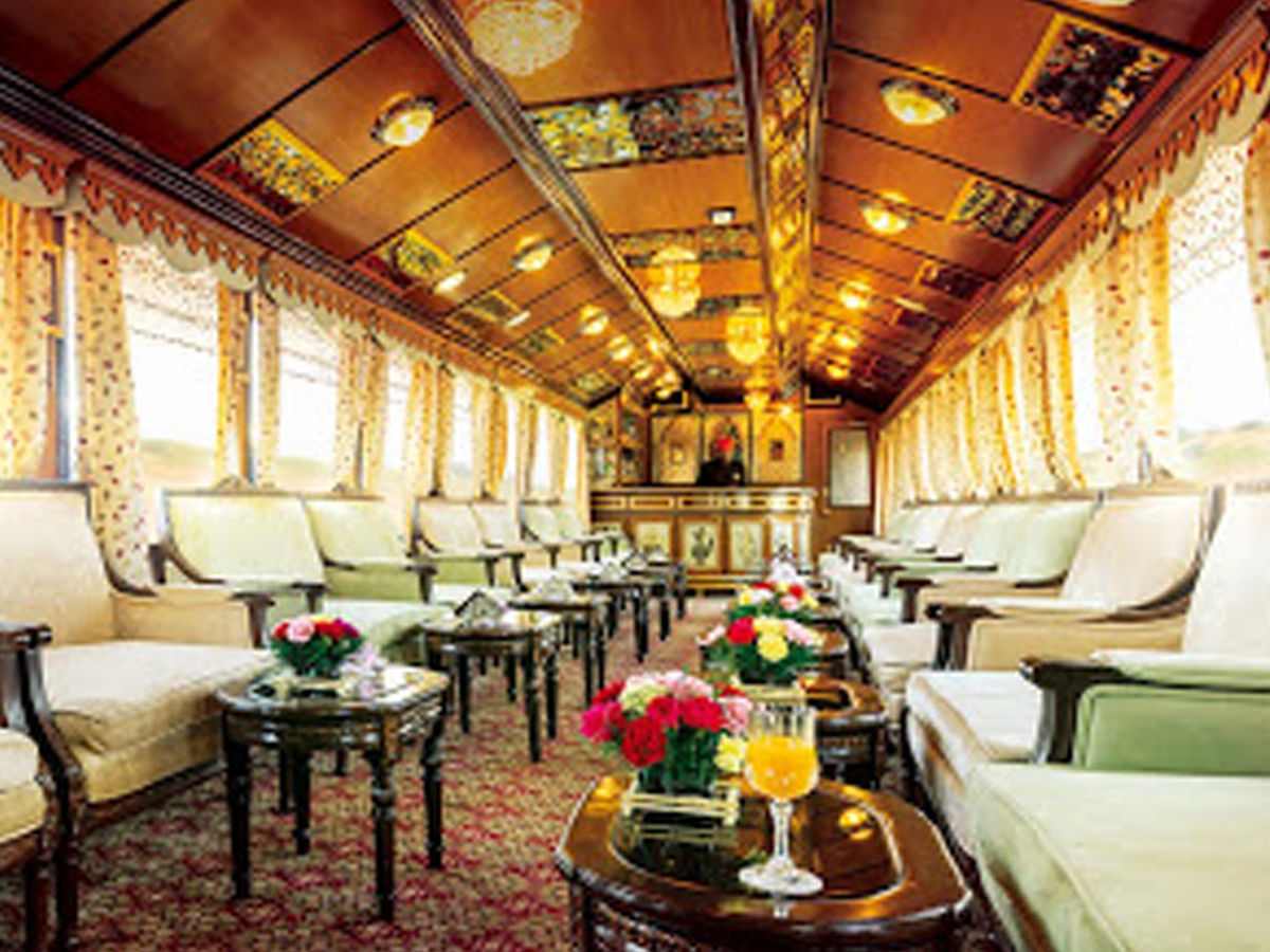 Palace on Wheels interiors