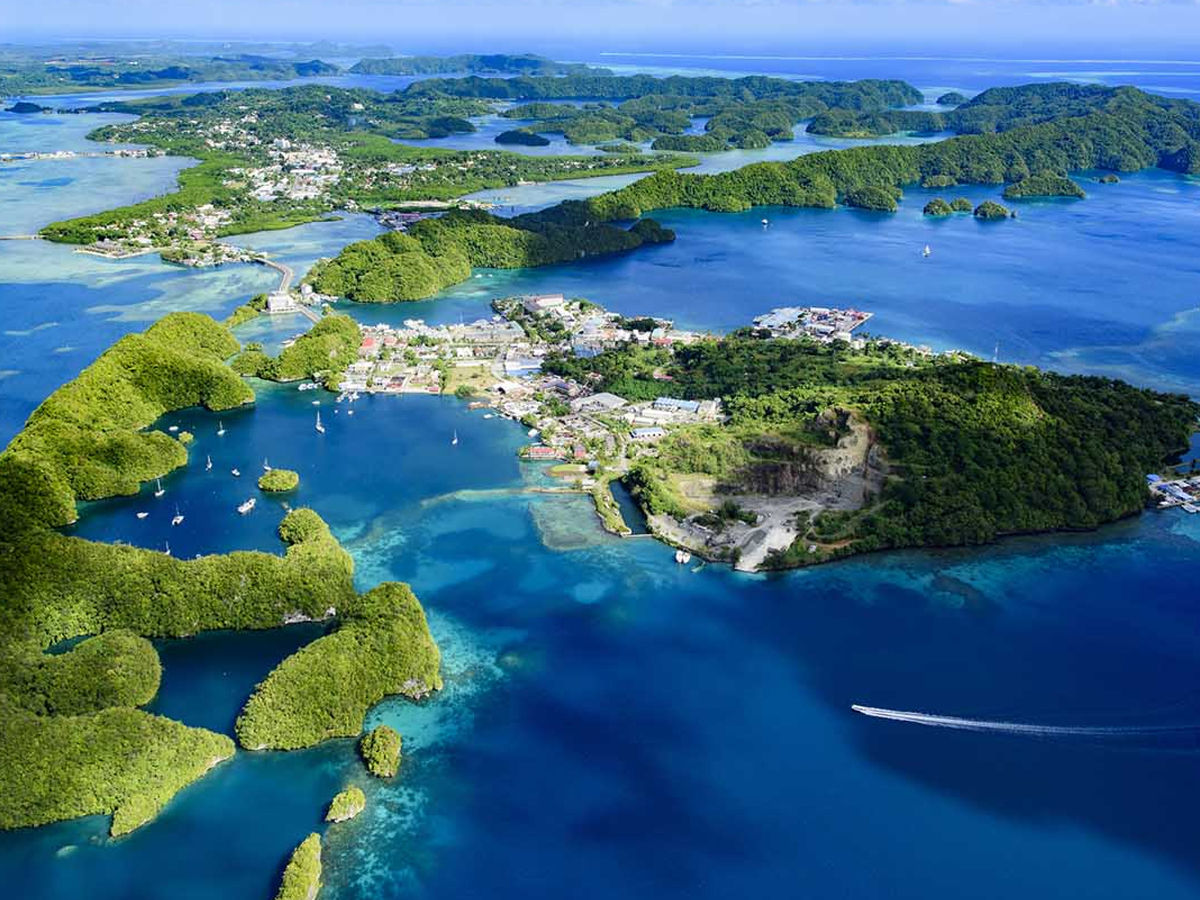Palau a new nation with prospective tourism 