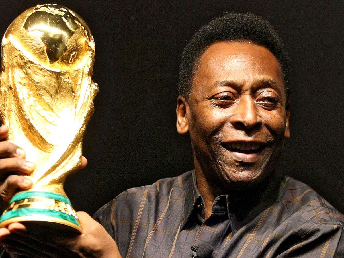 Pele the legend of football from Brazil