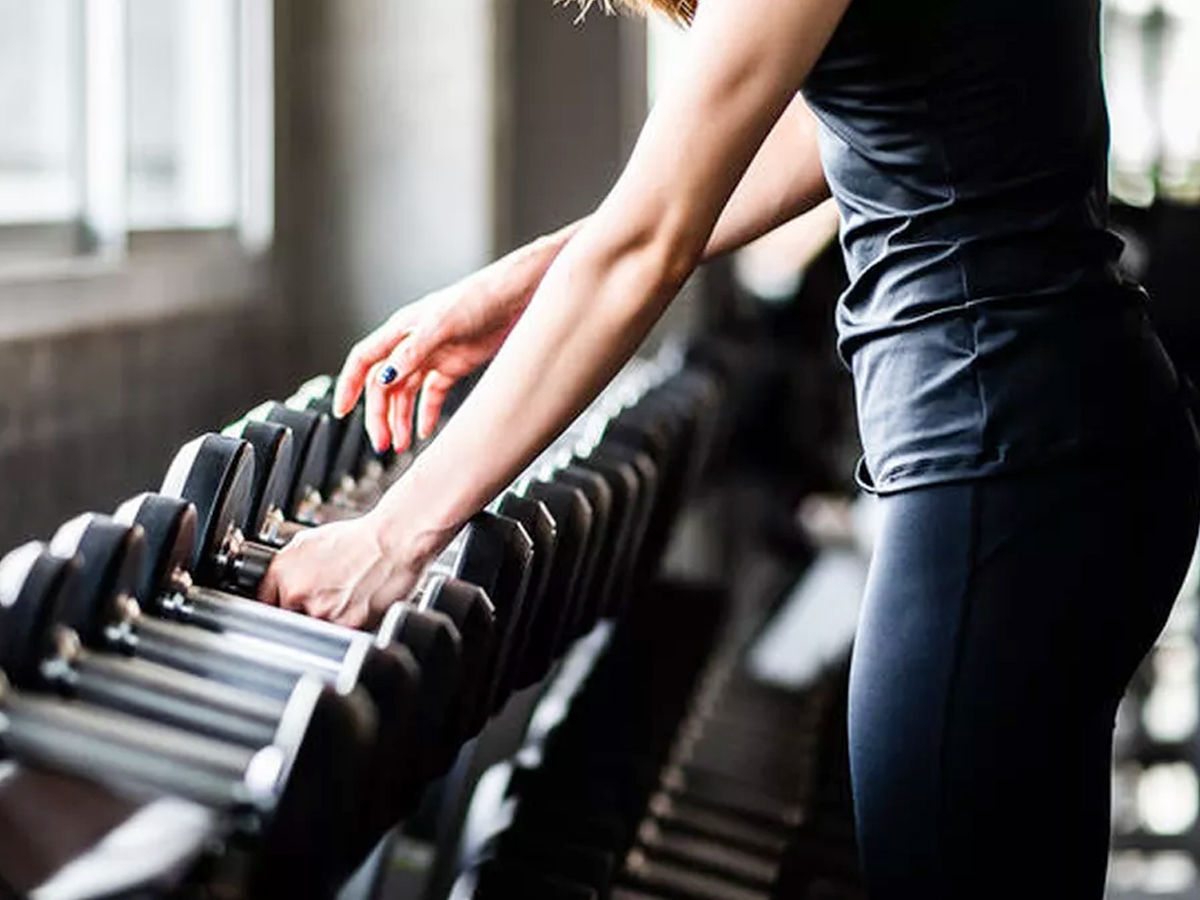 Workout in Gym after long 